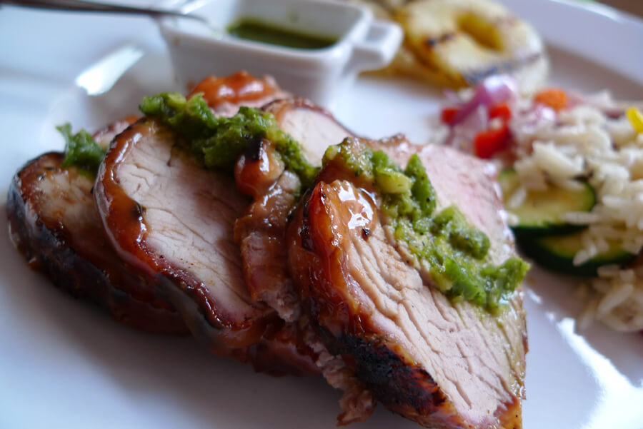 Guava Glazed Pork with Orange Jalapeno Mojo - Image 2