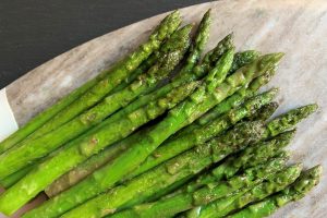 Roasted Asparagus with Lemon Vinaigrette