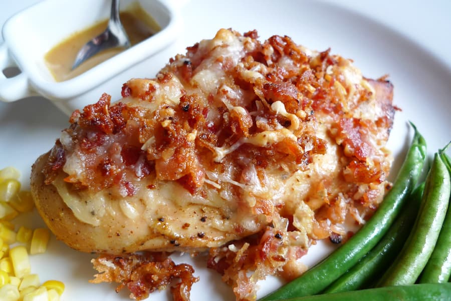Mushroom Cheese Chicken