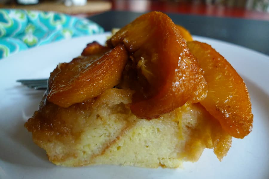 Peaches and Cream French Toast