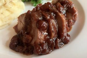 Orange Cranberry Pork Tenderloin