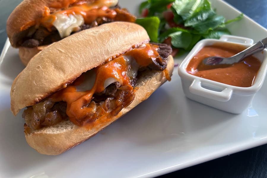 Sliced Steak Sammies