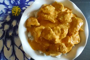 Chicken Korma over Rice