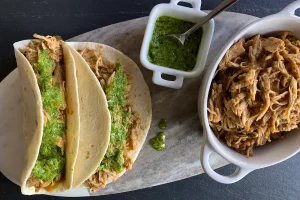 Coconut Curry Chicken Tacos