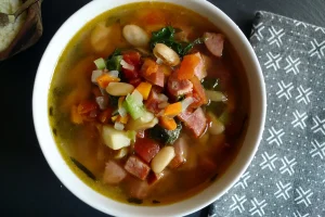 Tuscan White Bean & Sausage Soup